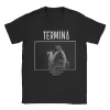 Harajuku peur et hambre Termina Daan t-shirt hommes col rond manches courtes vêtements coton été TopsTops Harajuku peur et hambre Termina Daan t-shirt hommes col rond manches courtes vêtements coton été TopsTops