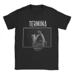 Harajuku peur et hambre Termina Daan t-shirt hommes col rond manches courtes vêtements coton été TopsTops