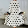robe en velours doux pour femme, kimono en dentelle tirm, chemise de nuit longue, vêtements de nuit, cadeau de fête de mariage, vêtements de détente