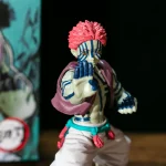Demon Slayer – Akaza (grand supérieur trois des douze Kizuki) et ornement de figurine Agatsuma Zenitsu