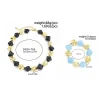 kunjoe bohème résine acrylique collier bracelet ensemble de bijoux pour femmes vintage perle chaîne collier ras du cou élastique bracelet cadeau
