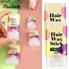 pommade de coiffure portable pour fly always, anciers d'avertissement pour cheveux crépus, contrôle des bords, taille de voyage, cheveux de bébé lisses, 1pc
