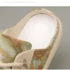 pantoufles décontractées pour hommes, chaussures de marche confortables à semelles épaisses, chaussures mi dérapantes à bout fermé pour hommes, mocassins respirants d'été