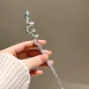 bâtons de cheveux en forme de salle de style chinois pour femmes, disque d'inalité, accessoires de mode, nouveau, 1 pièce