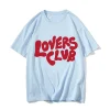 niall horan lovers club t shirt à manches courtes pour hommes et femmes, streetwear unisexe en coton, col rond, Été, harajuku, nouveau