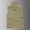 nouvelle veste à capuche de mode automne hiver, veste d'extérieur à col montant pour hommes fonctionnelle multi poches imperméable et à séchage rapide