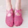 femmes haute qualité yoga cheville chaussettes anti dérapant séchage rapide pilates ballet chaussettes dames coton chaussettes bonne adhérence sport cheville chaussettes