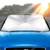 pare soleil protecteur parasol voiture parasol parapluie pour auto ombrage voiture été soleil intérieur pare brise protection accessoires