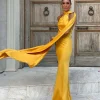 robe longue dos nu avec ruban de satin pour femme, robes sexy pour femme, robe de soirée élégante pour femme, hors batterie, été, nouveau, 2024