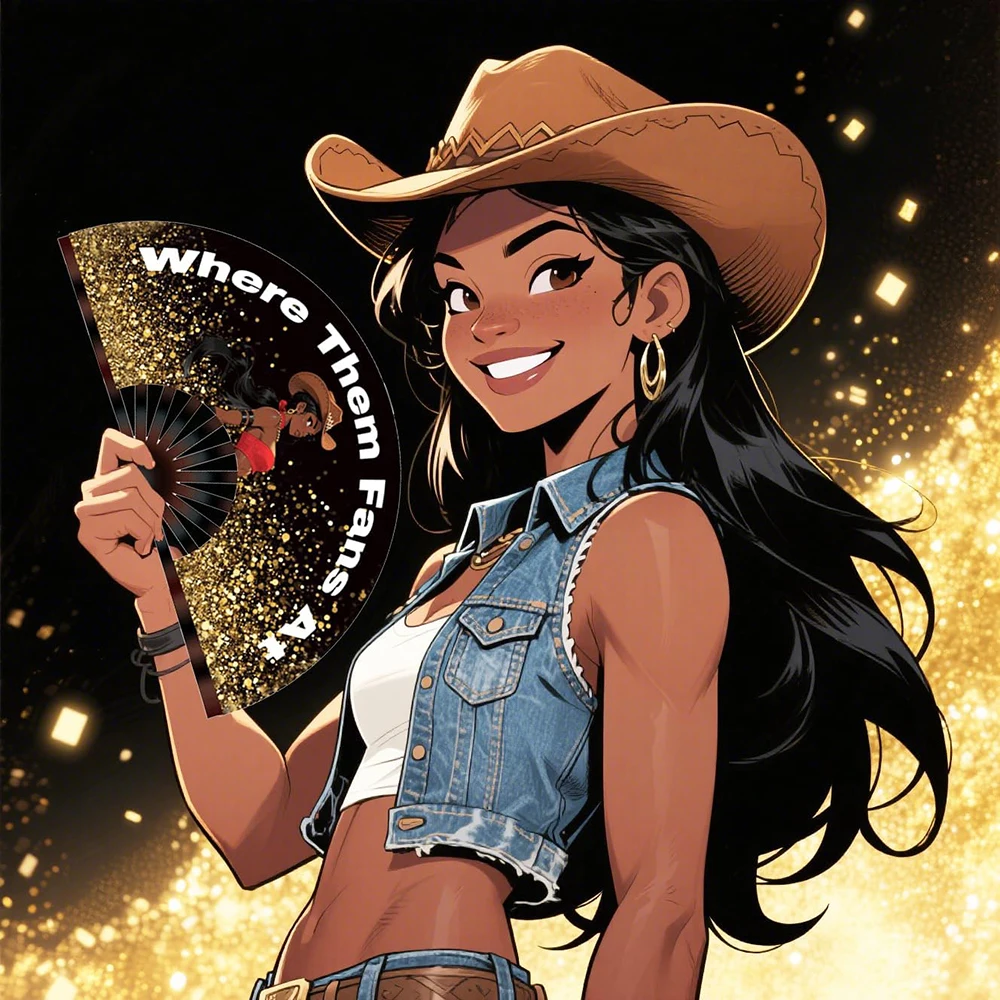 Éventail à main de danse de ligne occidentale où les fans à clack fan cowgirl clacking popping fan pour la danse de campagne Éventails pliants de 26 pouces Éventail à main de danse de ligne occidentale où les fans à clack fan cowgirl clacking popping fan pour la danse de campagne Éventails pliants de 26 pouces