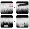 ruban de fourrure douce de 1.5m, tissu de coupe moelleux, couture de costume, décoration en peluche blanche, artisanat, diy
