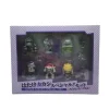 collection de figurines en pvc anime, hatake, kakashi, uzumaki, uchiha sasuke, jouets modèles, beurre, ensemble spécial, 6 pièces