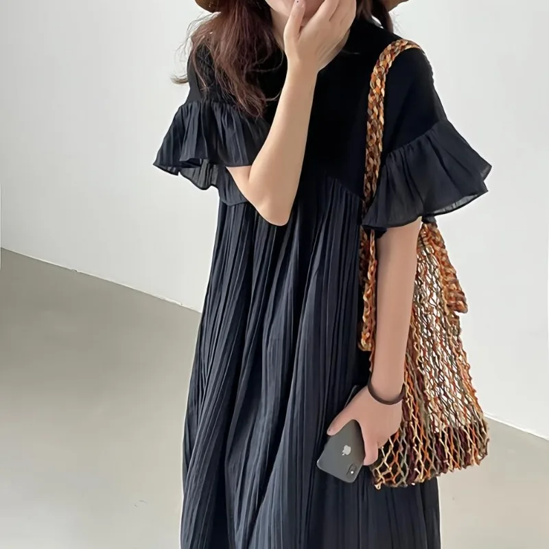 robe japonaise robe longue plissée ample pour femmes robe japonaise robe longue plissée ample pour femmes
