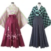 kamado tanjirou nezuko kochou shisa bu tomioka giyuu oke roji mitsuri tsuyuri oke ao cosplay costume, kimono fur s, anime imbibé