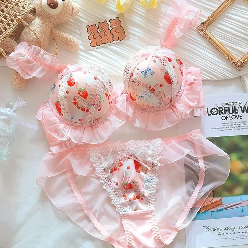 sous vêtements japonais mignons pour femmes sans anneau, couverture de soutien gorge africcup princesse lolita mignon sous vêtements japonais mignons pour femmes sans anneau, couverture de soutien gorge africcup princesse lolita mignon