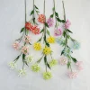 fleurs de lycoris artificielles à 3 têtes, pour la décoration de table de maison, fournitures florales de mariage, vitres, accessoires photo de scène