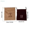☆ pochette en velours, sac à cordon pour sèche cheveux, sac de rangement de bijoux à cordon