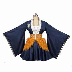 Costume de Cosplay démon Anime japonais Hashibira Inosuke, uniforme de demoiselle d&rsquo;honneur Kimono Lolita, vêtements de fête d&rsquo;halloween