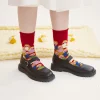chaussettes imprimées en coton de haute qualité pour hommes et femmes, chaussettes japonaises kawaii pour femmes, streetwear harajuku