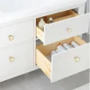 poignée d'armoire de cuisine en alliage de zinc doré, bouton de porte d'armoire de luxe moderne de style européen, design élégant européen élégant