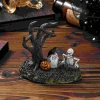 décoration de paysage d'halloween, ornement en résine, festival fantôme créatif, branche d'arbre flétri, décoration de bureau pour la maison