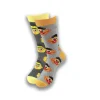 en 2024, le nouveau design était populaire et l'image de dessin animé des chaussettes pour hommes était des chaussettes crew.