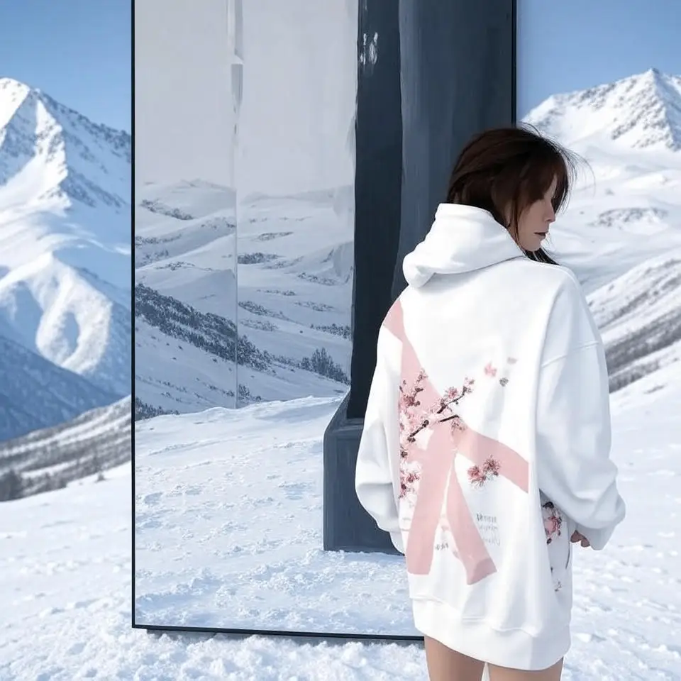 Harajuku gothique Sakura sweat à capuche Y2K hommes femmes Hip Hop lettre broderie rétro Sakura ample surdimensionné pull veste décontractée Harajuku gothique Sakura sweat à capuche Y2K hommes femmes Hip Hop lettre broderie rétro Sakura ample surdimensionné pull veste décontractée