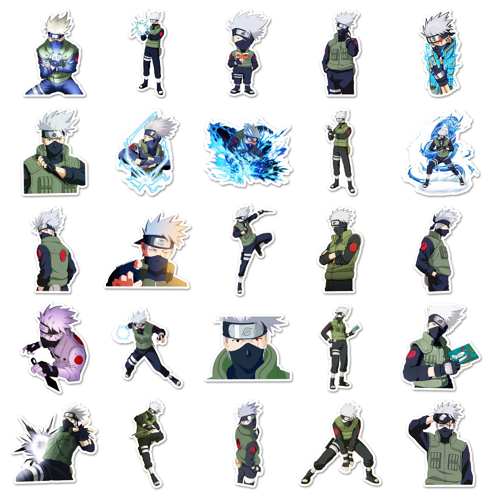 naruto 50/pcs hatake kakashi autocollants japonais anime étanche décoration bagages ordinateur portable autocollants naruto 50/pcs hatake kakashi autocollants japonais anime étanche décoration bagages ordinateur portable autocollants