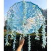 sakura parapluie en dentelle imperméable, parasol hanfu, fleurs, voiture, brev, japon, printemps, papier huilé cosplay, 82cm, 32 en effet