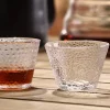 verre à shot de style japonais, mini tasse à thé, verre de standard, ensemble de verres à thé kung transparents, accessoires