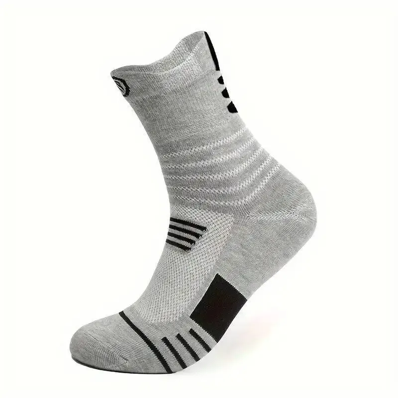 chaussettes d'équipage athlétiques confortables pour hommes, coussin de performance, adaptées aux sports de plein air, 3 paires chaussettes d'équipage athlétiques confortables pour hommes, coussin de performance, adaptées aux sports de plein air, 3 paires