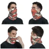 personnalisé chinois dragon rouge totem hiver bandeau cou plus chaud ski course tube écharpe tradition style asiatique visage bandana guêtre