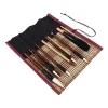 abkj 10pcs ensemble de pinceaux de calligraphie chinoise, pinceau d'écriture de peinture, pinceaux de dessin kanji japonais sumi