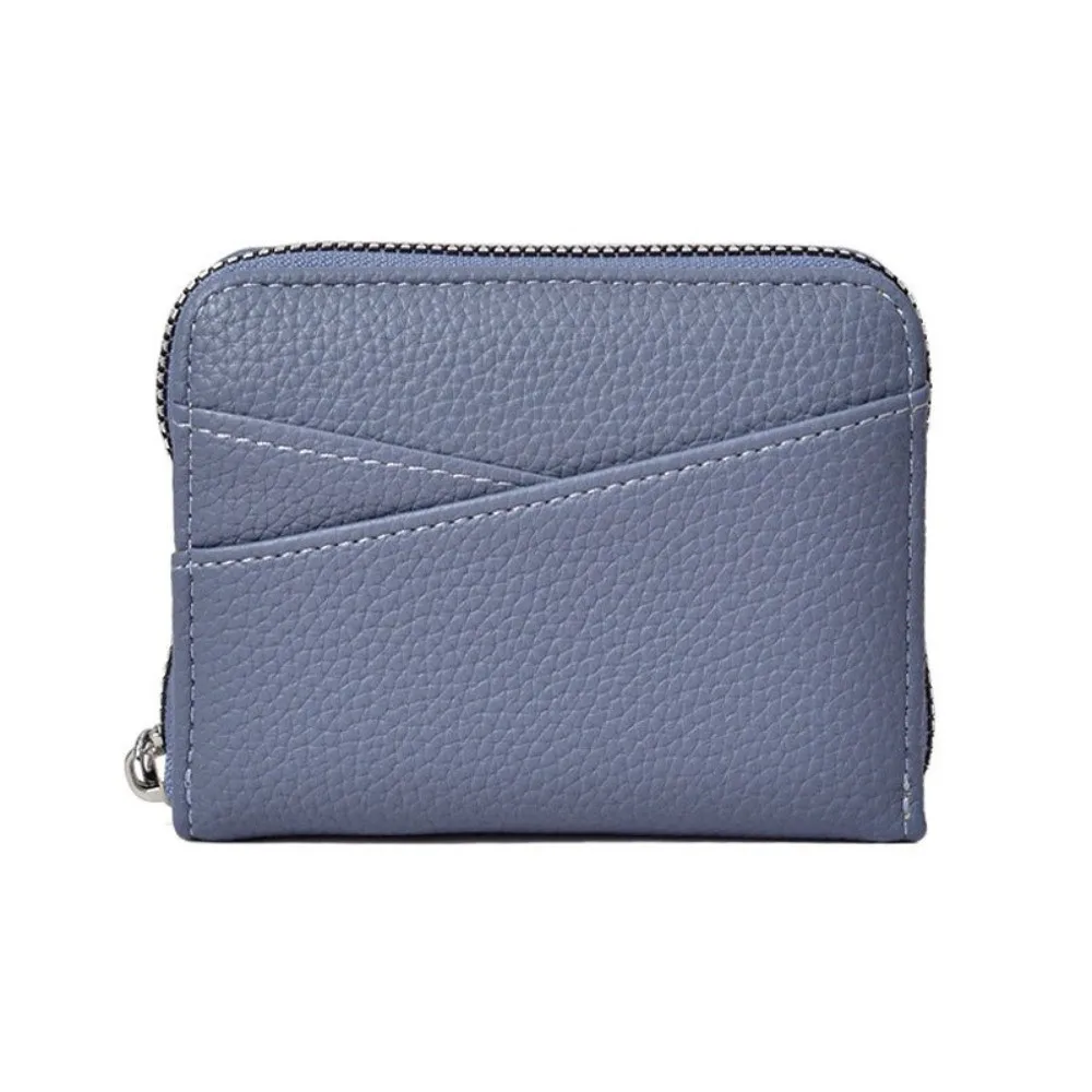 portefeuille court portable en cuir pu, japonais, plusieurs fentes pour cartes, pochette pour pièces de monnaie, fermeture éclair, couleur unie, porte carte d'orgue quotidien portefeuille court portable en cuir pu, japonais, plusieurs fentes pour cartes, pochette pour pièces de monnaie, fermeture éclair, couleur unie, porte carte d'orgue quotidien