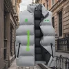 veste gilet avec logo kawasaki, décontractée et élégante, chaude pour hommes et femmes, adaptée aux sports d'automne et au cyclisme d'hiver.