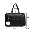 japonais décontracté pu sac à bandoulière junior lycéens sac d'école sac à main anime uniforme sac fourre tout sacs pour femmes bolsos
