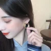 géométrique pour femmes fille grand tube large cercle rond accessoires de mode boucles d'oreilles boucles d'oreilles pendantes bijoux boucles d'oreilles pendantes
