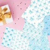 emballage cadeau en papier avec nœud, coffrets cadeaux de fleurs, sacs d'emballage de bonbons, emballage cadeau créatif fait à la main pour anniversaires et mariages
