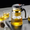 HMLOVE théière en verre résistant à la chaleur bouilloire Puer infuseur à thé filtre haute teneur en Borosilicate chauffable chinois Gung Fu théière Pot de fleur