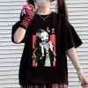 T-shirt pour femmes, dessin animé japonais Demon Slayer, Kimetsu No Yaiba Nezuko, Tanjirou Kamado graphique y2k, vêtements hauts T-shirt pour femmes, dessin animé japonais Demon Slayer, Kimetsu No Yaiba Nezuko, Tanjirou Kamado graphique y2k, vêtements hauts