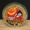 pièce de collection dragon ball anime, pièce commémorative super saisuperb, pièce en métal doré, jouet pour enfants, cadeau