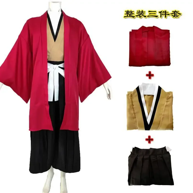 perruque de costume de cosplay anime tsugikuni yoriichi, kimono de fête d'halloween perruque de costume de cosplay anime tsugikuni yoriichi, kimono de fête d'halloween
