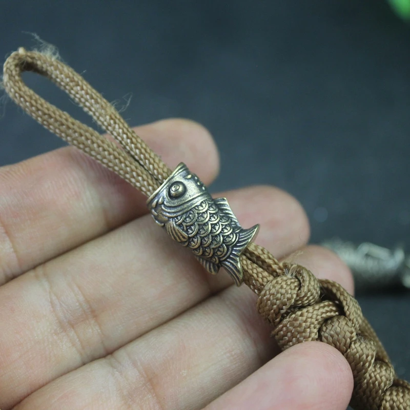 koinobori couteau en laiton perles carpe koi poisson edc extérieur bricolage paracorde tissé lanière pendentifs parapluie corde bracelets accessoires koinobori couteau en laiton perles carpe koi poisson edc extérieur bricolage paracorde tissé lanière pendentifs parapluie corde bracelets accessoires