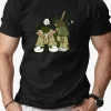 t shirt en coton pour hommes style hip hop t shirts imprimés de dessins animés col rond respirant streetwear mode t shirt décontracté de haute qualité ‌
