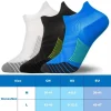 1 paire de chaussettes de cheville de sport, tricot épais, coupe basse, respirantes, séchage rapide, pour le fitness en plein air, la course à pied, la randonnée, résistantes à l'usure, chaudes