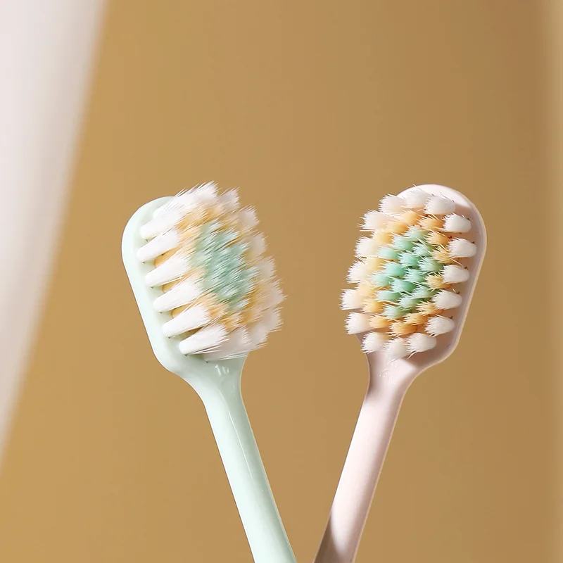 3 pièces/ensemble japonais brosse à dents à poils souples à tête large adulte couple ménage brosse à dents premium à poils souples fins зуб coi щетка 3 pièces/ensemble japonais brosse à dents à poils souples à tête large adulte couple ménage brosse à dents premium à poils souples fins зуб coi щетка