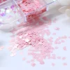 rose sakura fleur pétale nail art paillettes décorations fleurs de cerisier tranche holographique paillettes flocons floraux kawaii ongles breloques