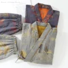 automne nouveau style japonais kimono pyjamas ensemble hommes coton imprimé vêtements de nuit ample décontracté vêtements de maison col en v vêtements de nuit vêtements de détente