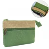 porte monnaie en coton pour filles, portefeuille portable mignon, sac à cartes