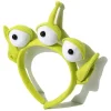 bandeau vert alien cosplay costume accessoires anime trois yeux monstre bandes de cheveux mignon drôle dessin animé bandeaux fille femmes